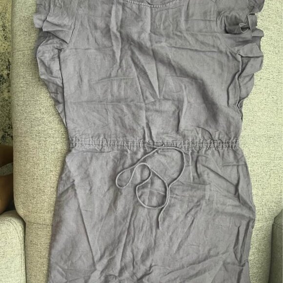 JCrew purple linen dress - Picture 3 of 4